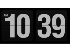 Fliqlo 简洁风格翻页时钟屏幕保护程序